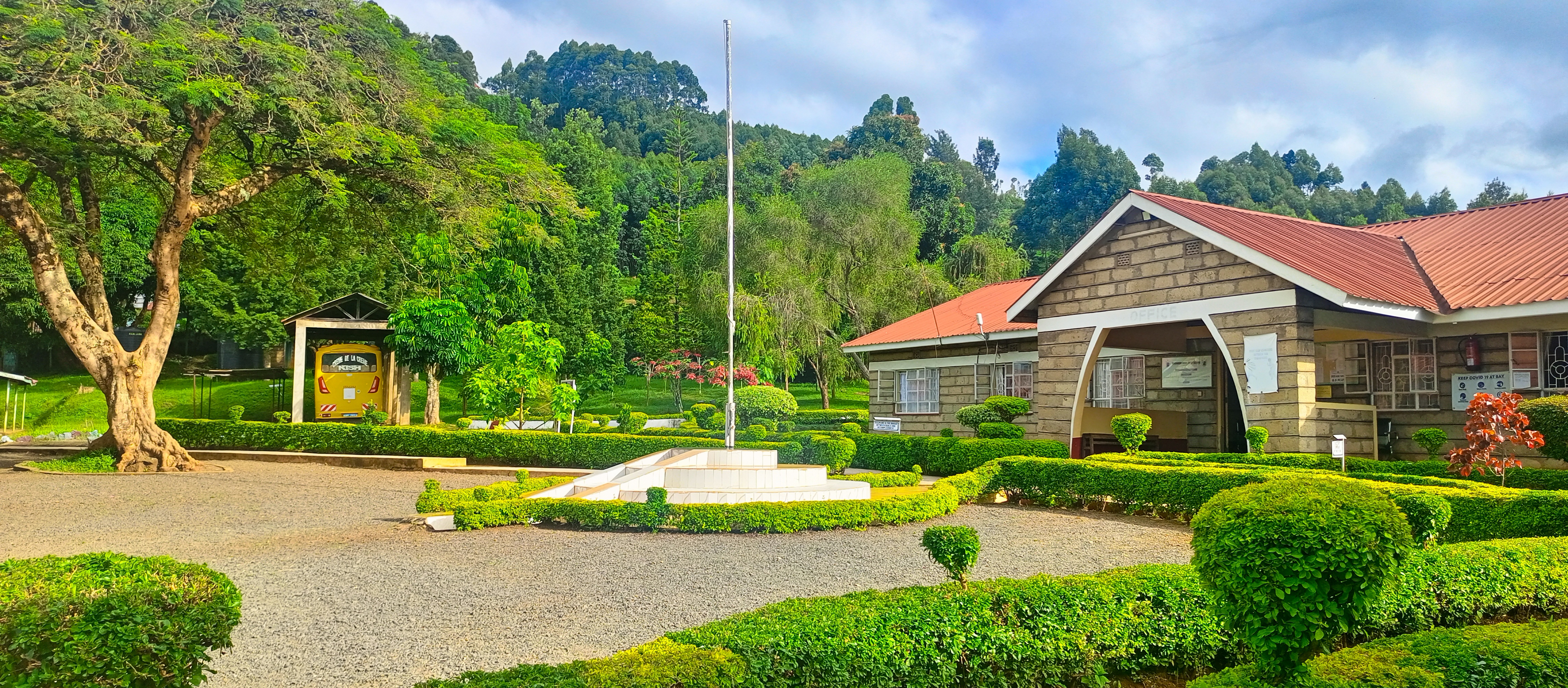Well Maintained School Compound