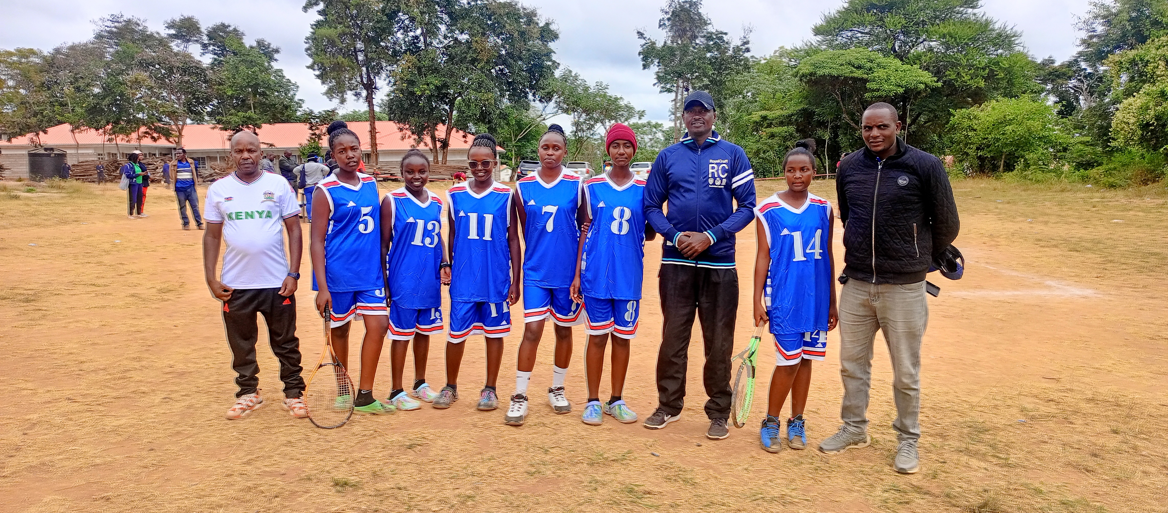 Lawn Tennis Team in Regional Competitions